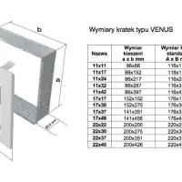 22x45 Venus графитовая с жалюзи